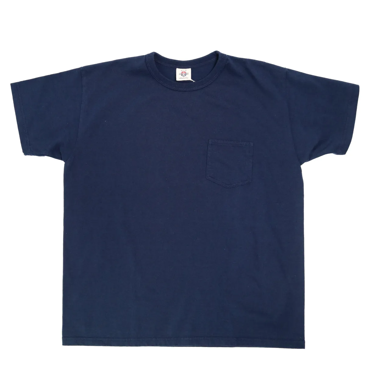 SJST25-102L "SNAKE SLAYER" Heavyweight Tee Navy sold by Brooklyn Clothing Co.