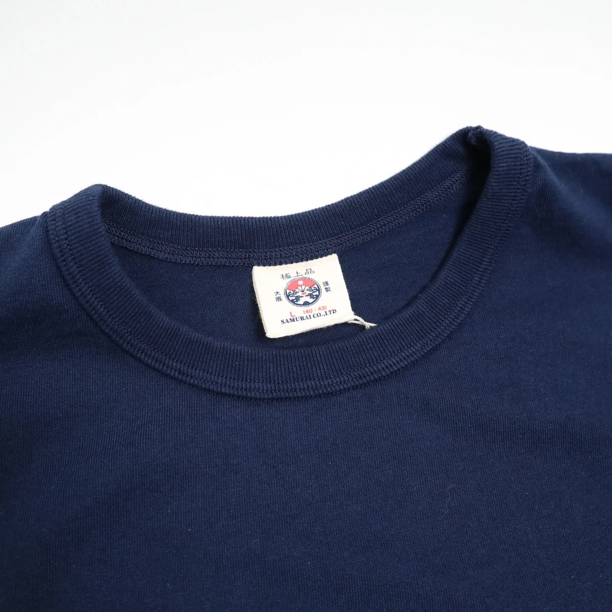 SJST25-102L "SNAKE SLAYER" Heavyweight Tee Navy sold by Brooklyn Clothing Co. product image thumbnail 3
