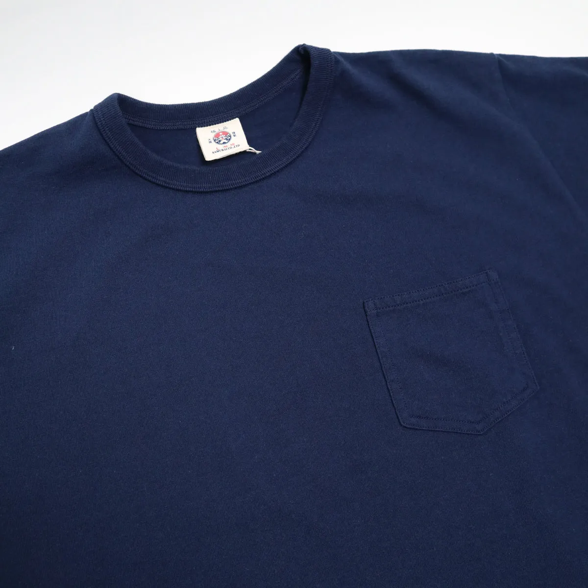 SJST25-102L "SNAKE SLAYER" Heavyweight Tee Navy sold by Brooklyn Clothing Co. product image thumbnail 4