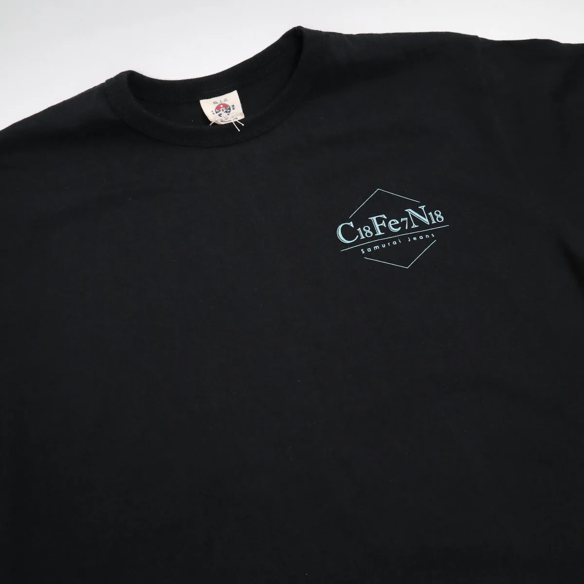 SJST-25-103L "AIZURI" Heavyweight Tee Black sold by Brooklyn Clothing Co. product image thumbnail 4