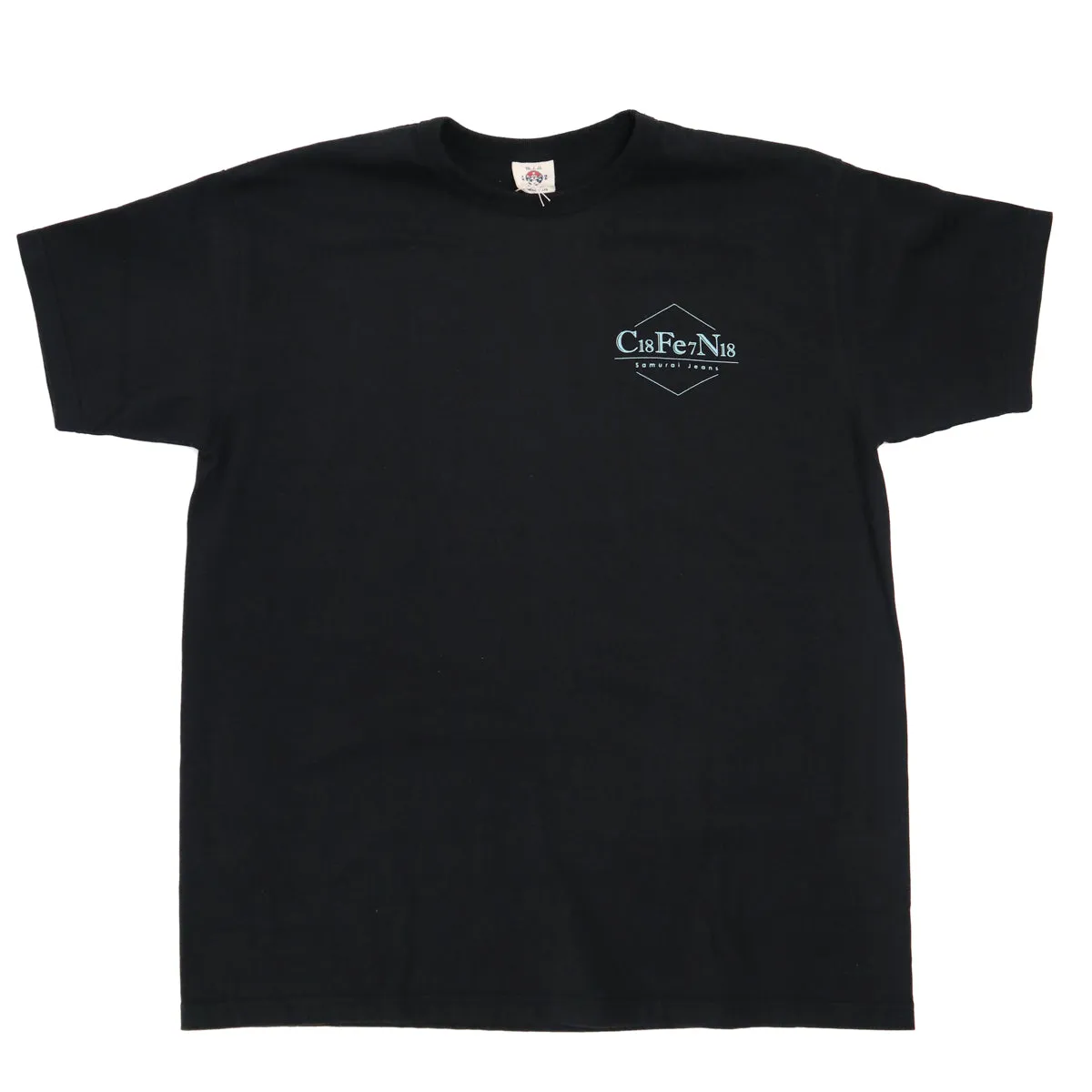 SJST-25-103L "AIZURI" Heavyweight Tee Black sold by Brooklyn Clothing Co.