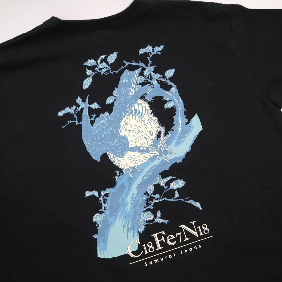 SJST-25-103L "AIZURI" Heavyweight Tee Black sold by Brooklyn Clothing Co. product image thumbnail 2