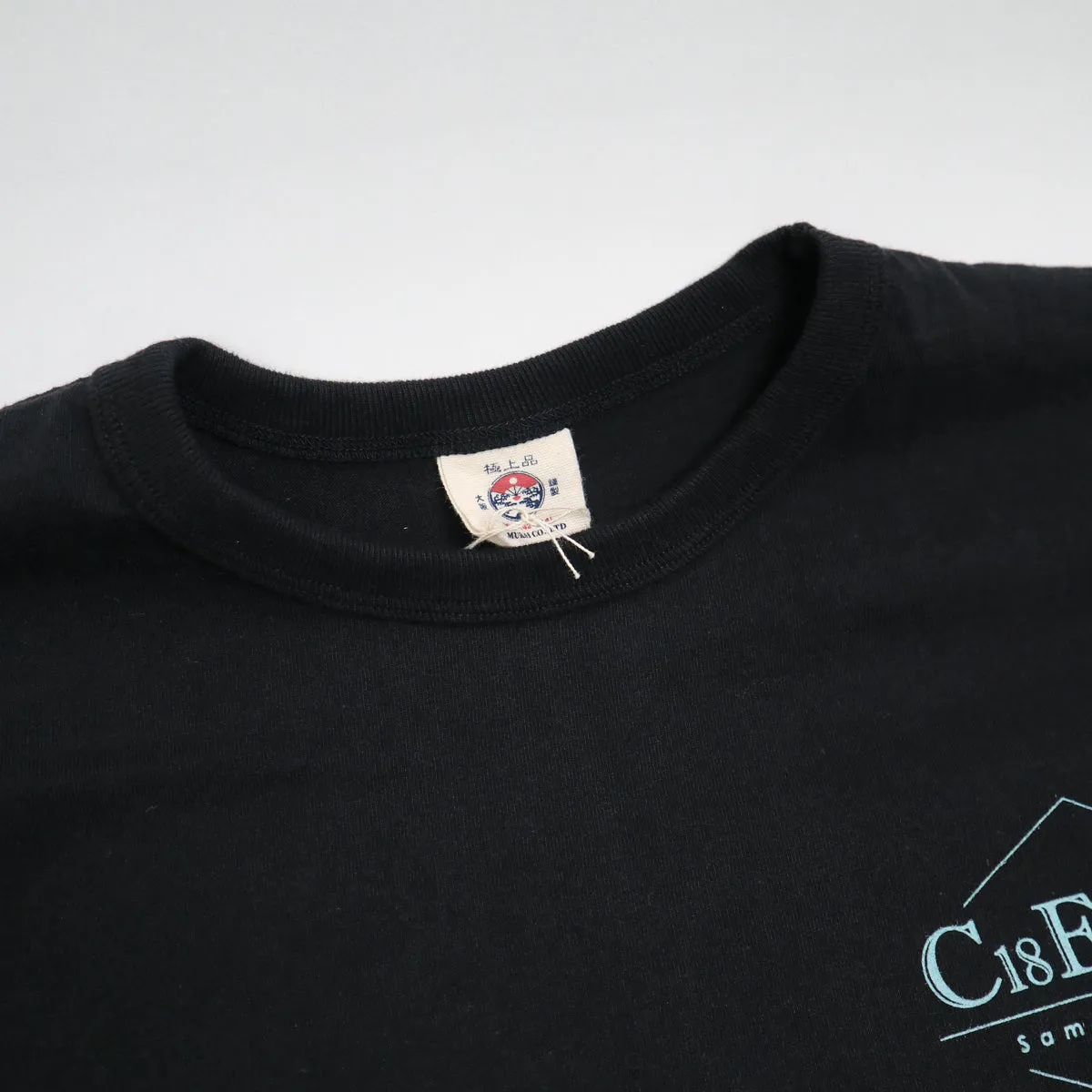 SJST-25-103L "AIZURI" Heavyweight Tee Black sold by Brooklyn Clothing Co. product image thumbnail 3