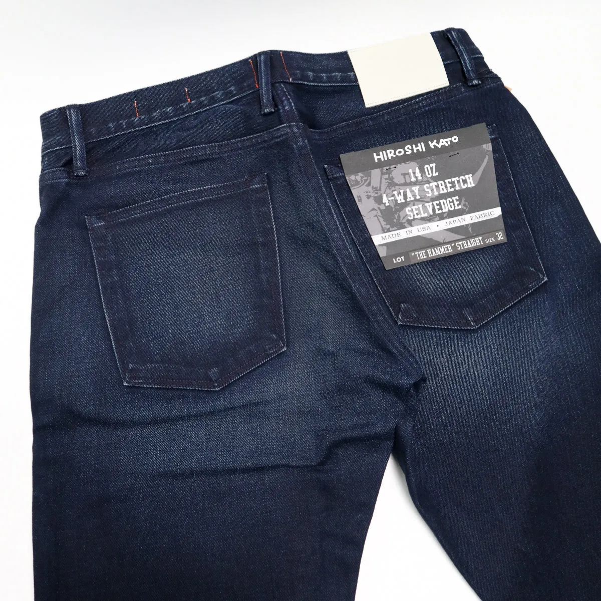 The Hammer Straight 14oz Lauryn Selvedge Denim sold by Brooklyn Clothing Co. product image thumbnail 4