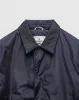 Econyl Satin Nylon Coach's Jacket Navy sold by Brooklyn Clothing Co.
