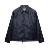 Econyl Satin Nylon Coach's Jacket Navy sold by Brooklyn Clothing Co.