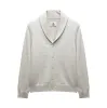 Cotton Slub Laurel Shawl Cardigan Oyster sold by Brooklyn Clothing Co.