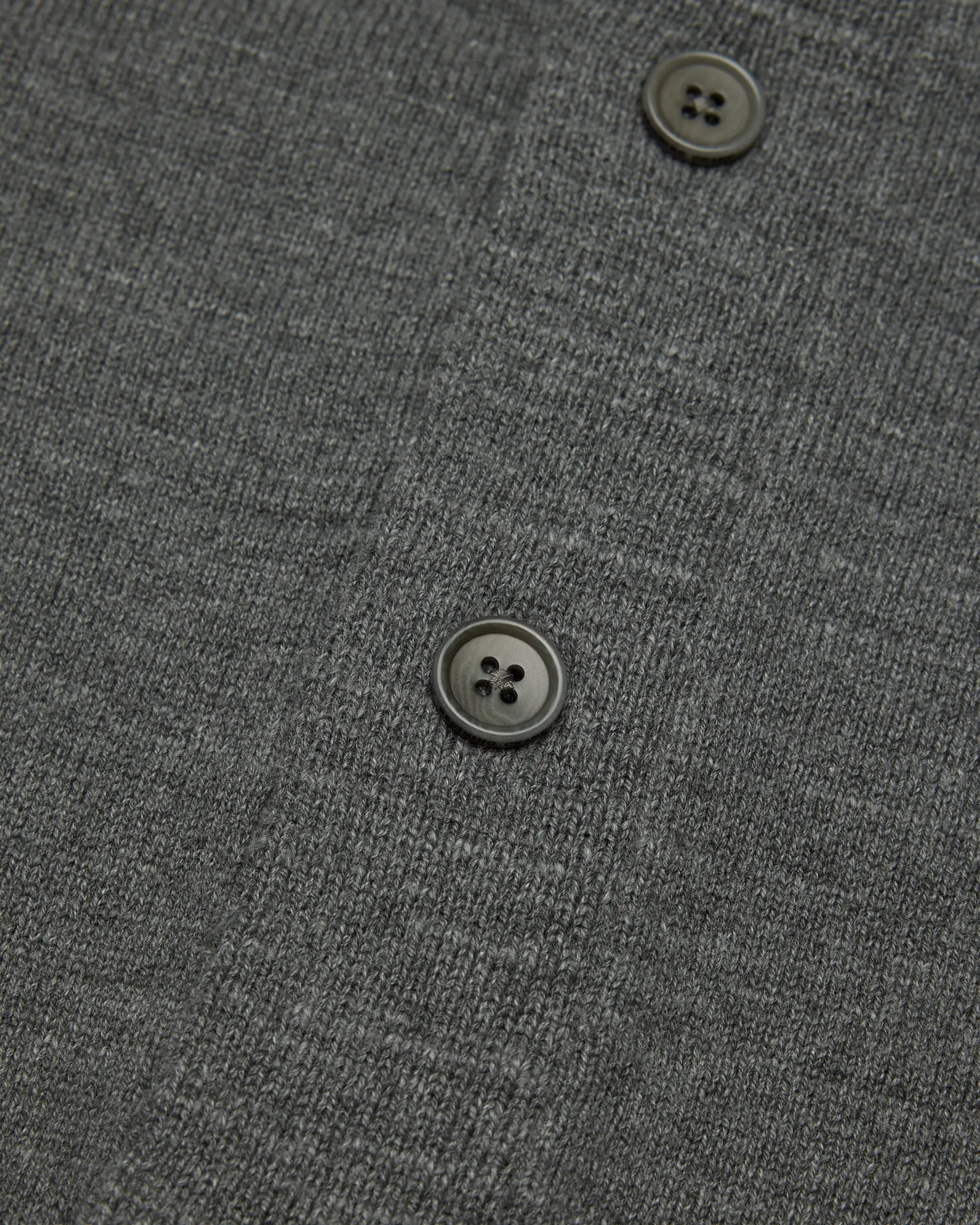 Cotton Slub Laurel Shawl Cardigan Heather Carbon sold by Brooklyn Clothing Co. product image thumbnail 4