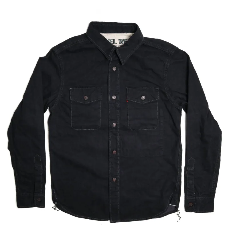 Travel Shirt Black sold by Brooklyn Clothing Co.