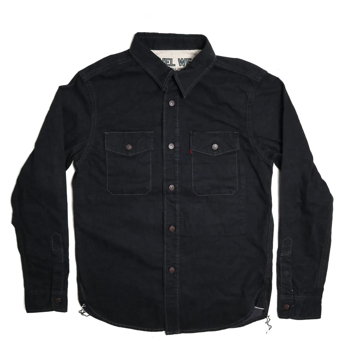 Travel Shirt Black sold by Brooklyn Clothing Co.