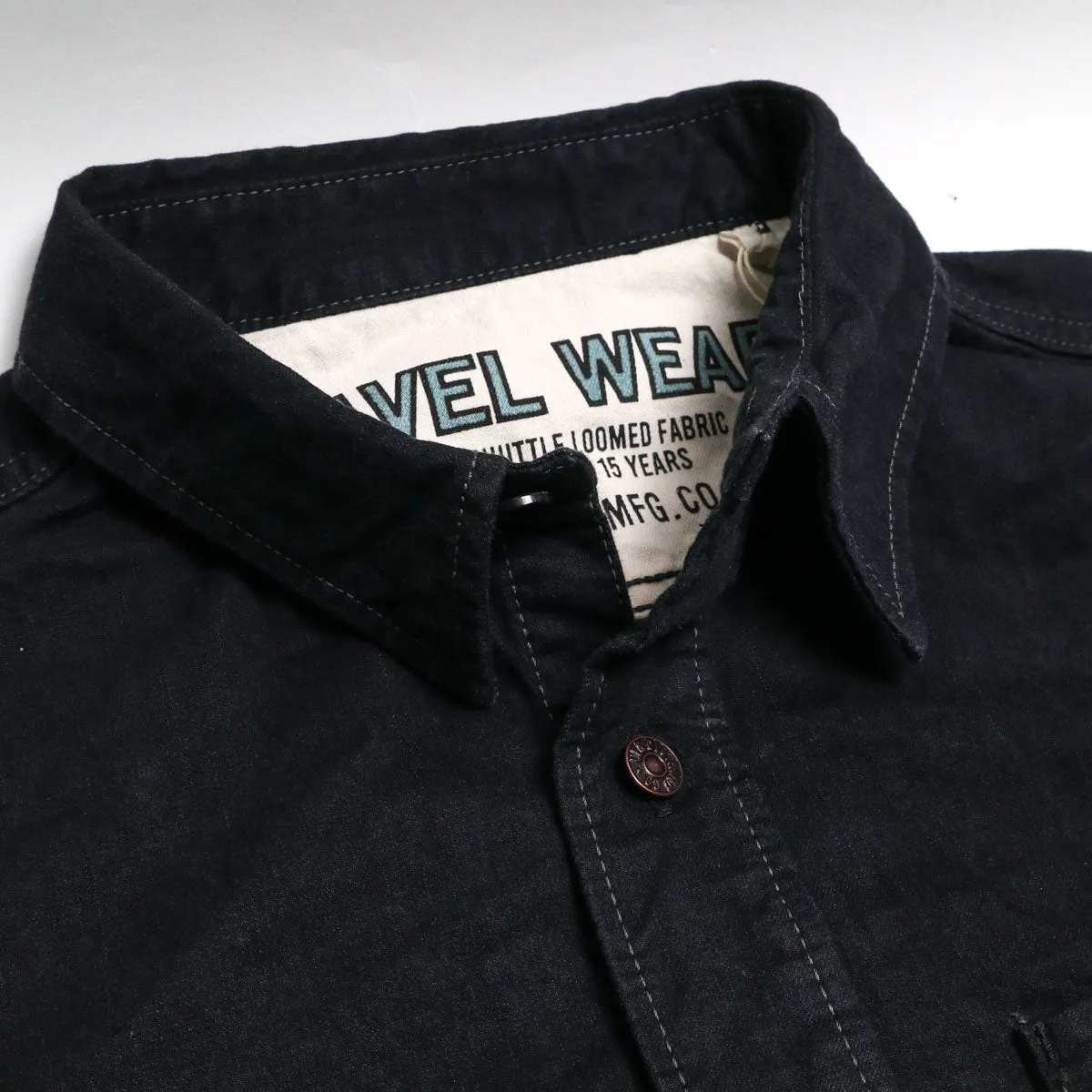 Travel Shirt Black sold by Brooklyn Clothing Co. product image thumbnail 2