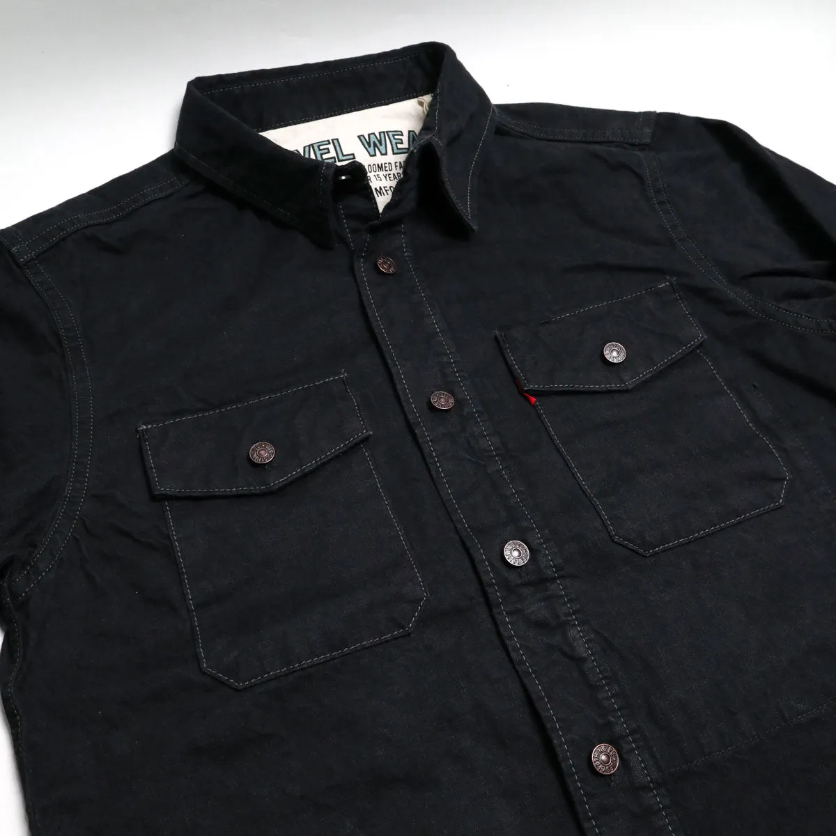 Travel Shirt Black sold by Brooklyn Clothing Co. product image thumbnail 3