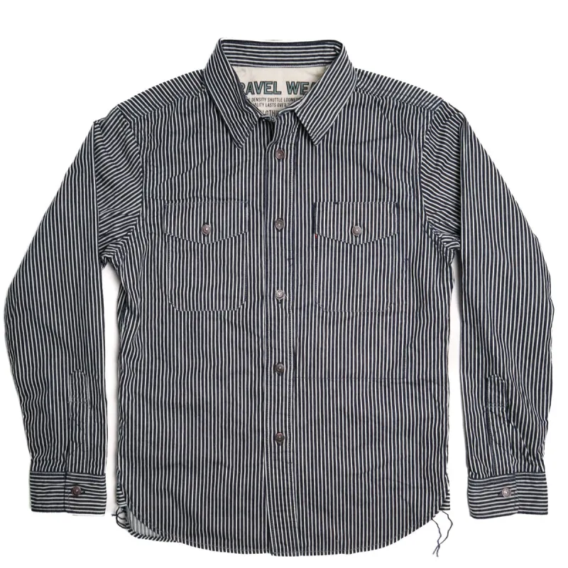 Travel Shirt Hickory sold by Brooklyn Clothing Co.