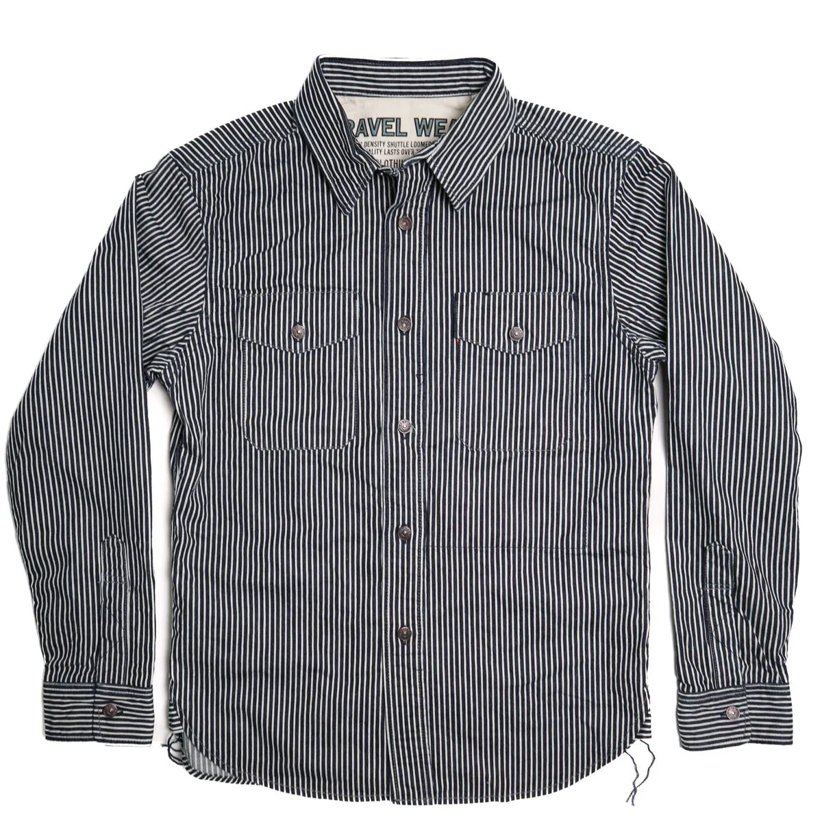 Travel Shirt Hickory sold by Brooklyn Clothing Co.