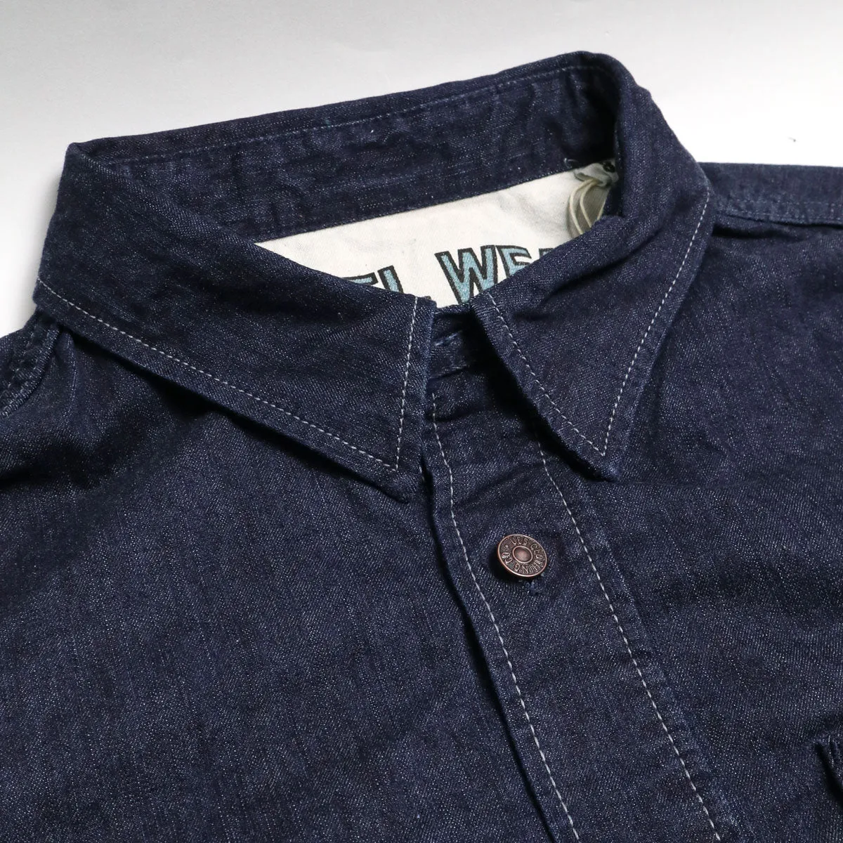Travel Shirt Denim sold by Brooklyn Clothing Co. product image thumbnail 2