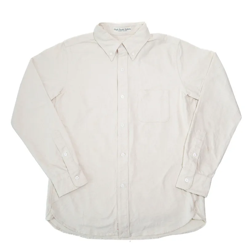 BD Oxford Shirt Ecru sold by Brooklyn Clothing Co.