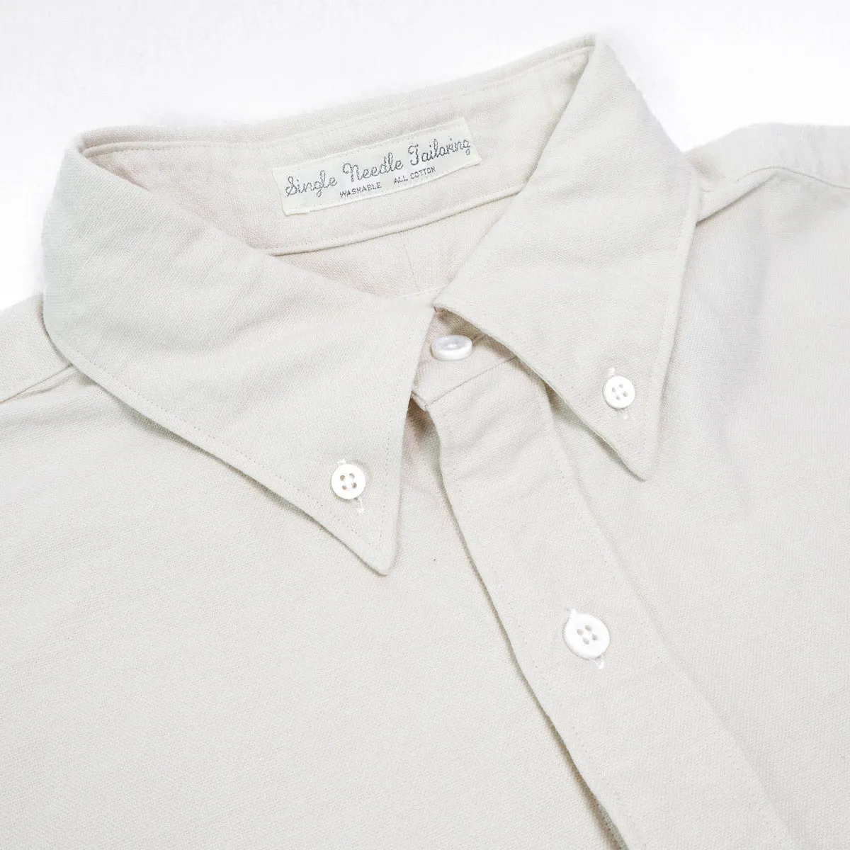 BD Oxford Shirt Ecru sold by Brooklyn Clothing Co. product image thumbnail 2