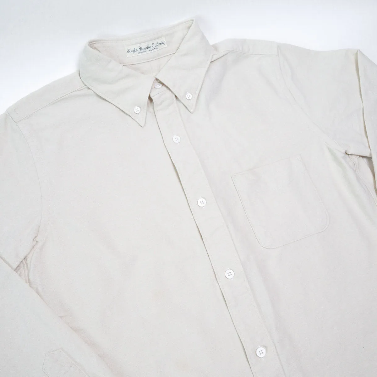 BD Oxford Shirt Ecru sold by Brooklyn Clothing Co. product image thumbnail 3