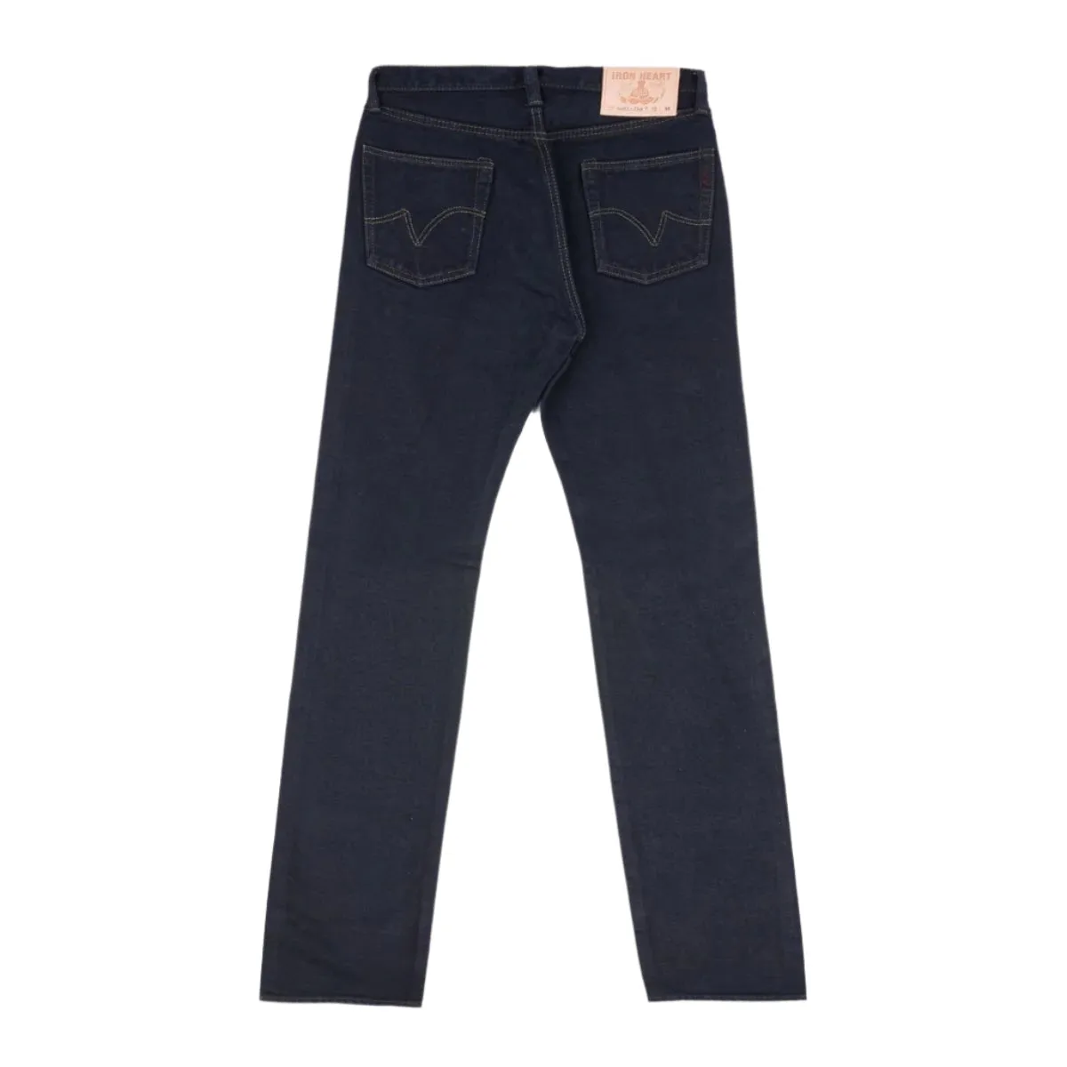 IH-888s-21od 21oz Selvedge Denim Medium/High Rise Tapered Cut Jeans Indigo Overdyed Black sold by Brooklyn Clothing Co. product image thumbnail 2