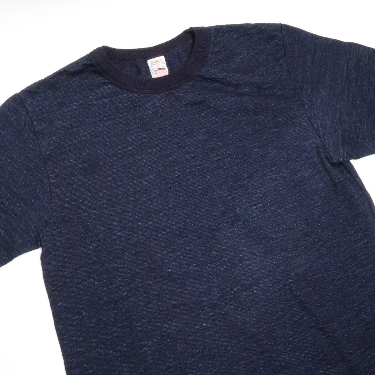 No. 7 Yarn Dyed T-Shirt Indigo sold by Brooklyn Clothing Co. product image thumbnail 3