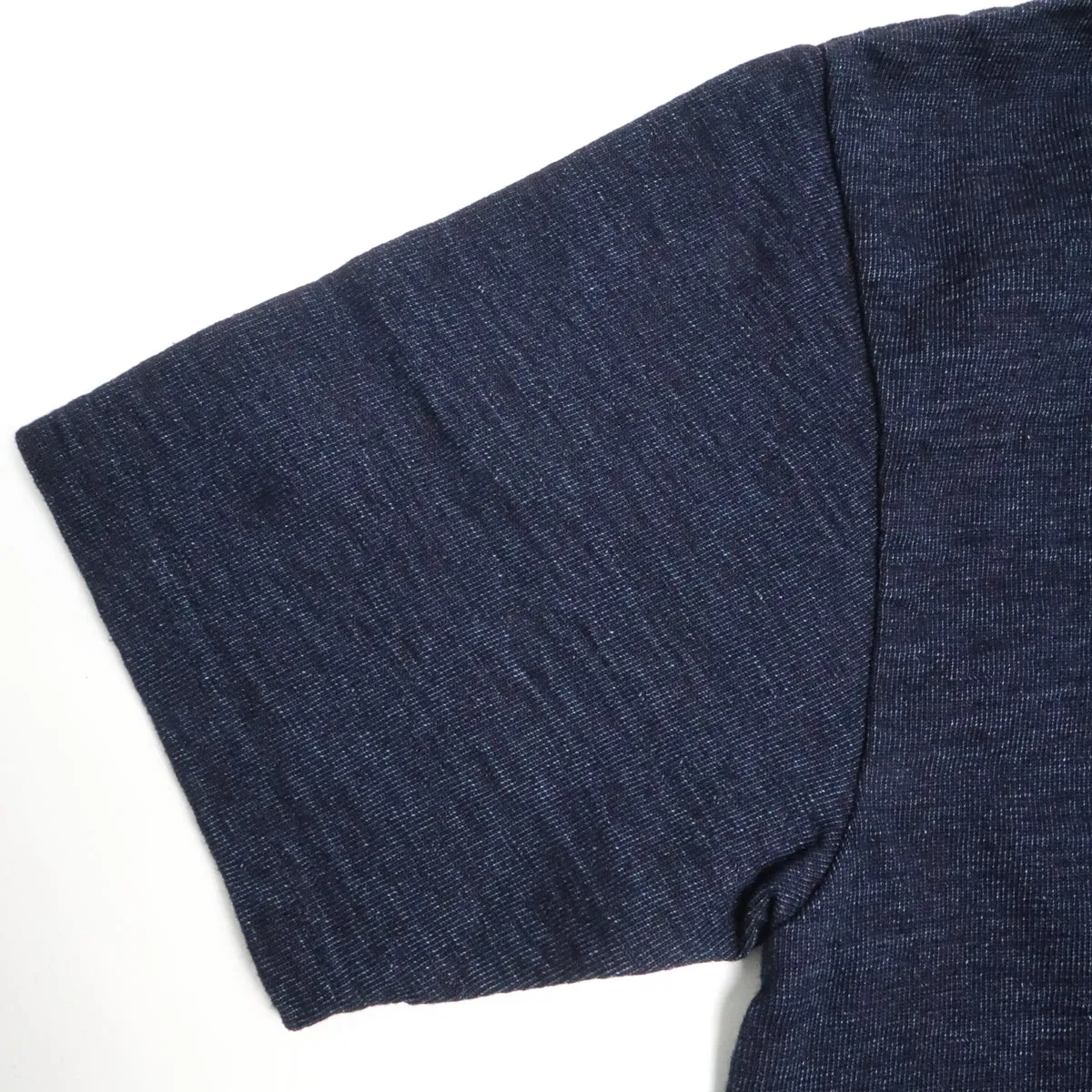 No. 7 Yarn Dyed T-Shirt Indigo sold by Brooklyn Clothing Co. product image thumbnail 4