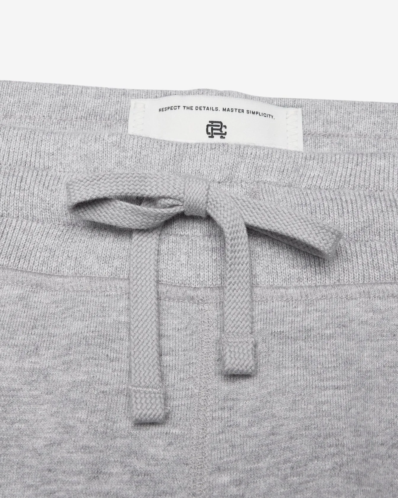 Midweight Terry Slim Sweatpant Heather Grey sold by Brooklyn Clothing Co. product image thumbnail 2