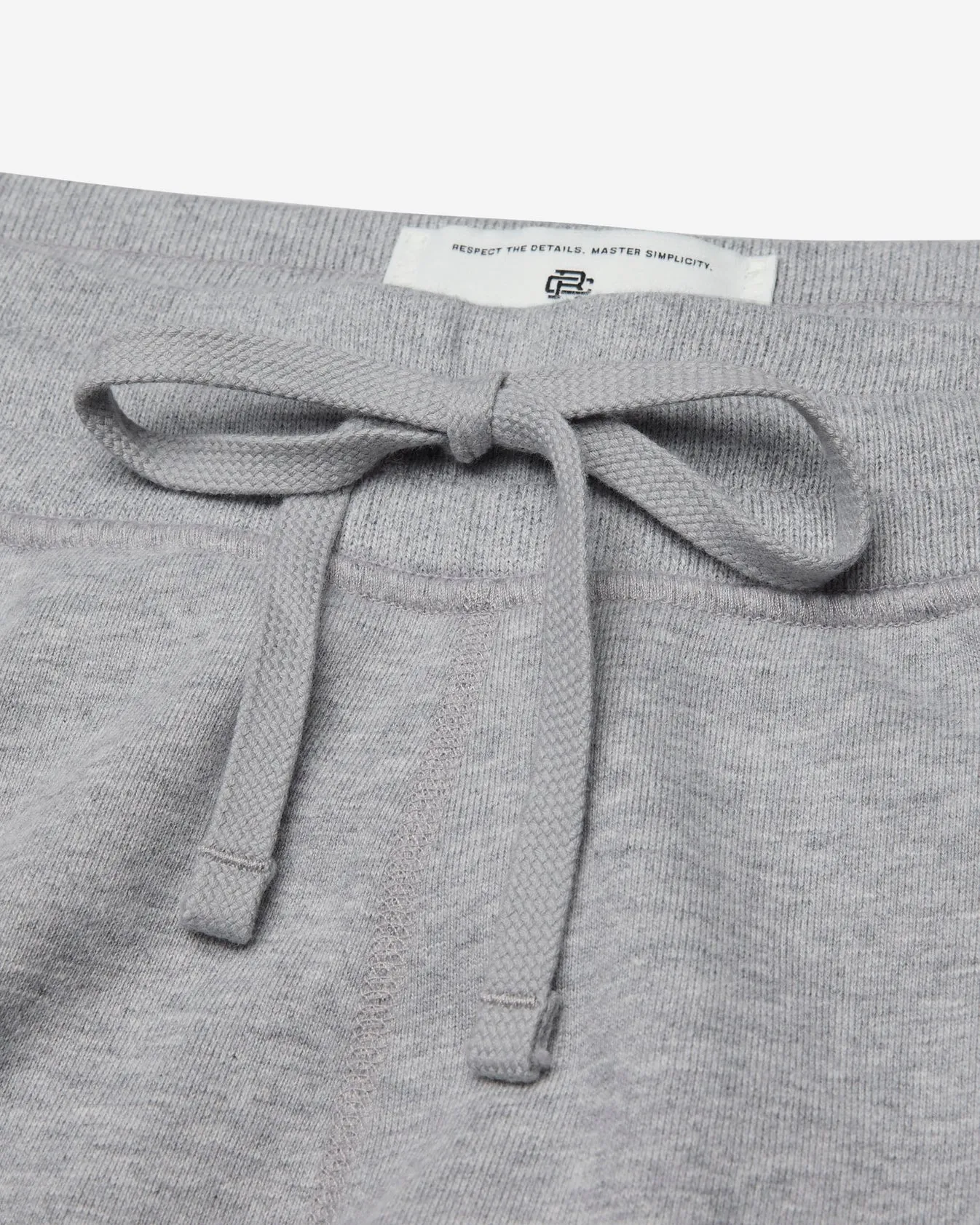 Midweight Terry Standard Cuffed Sweatpant Heather Grey sold by Brooklyn Clothing Co. product image thumbnail 2