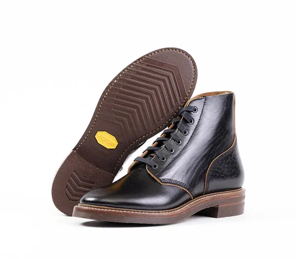 LK-017 M-43 Service Shoes Shinki Hikaku Horsebutt Black sold by Brooklyn Clothing Co. product image thumbnail 2