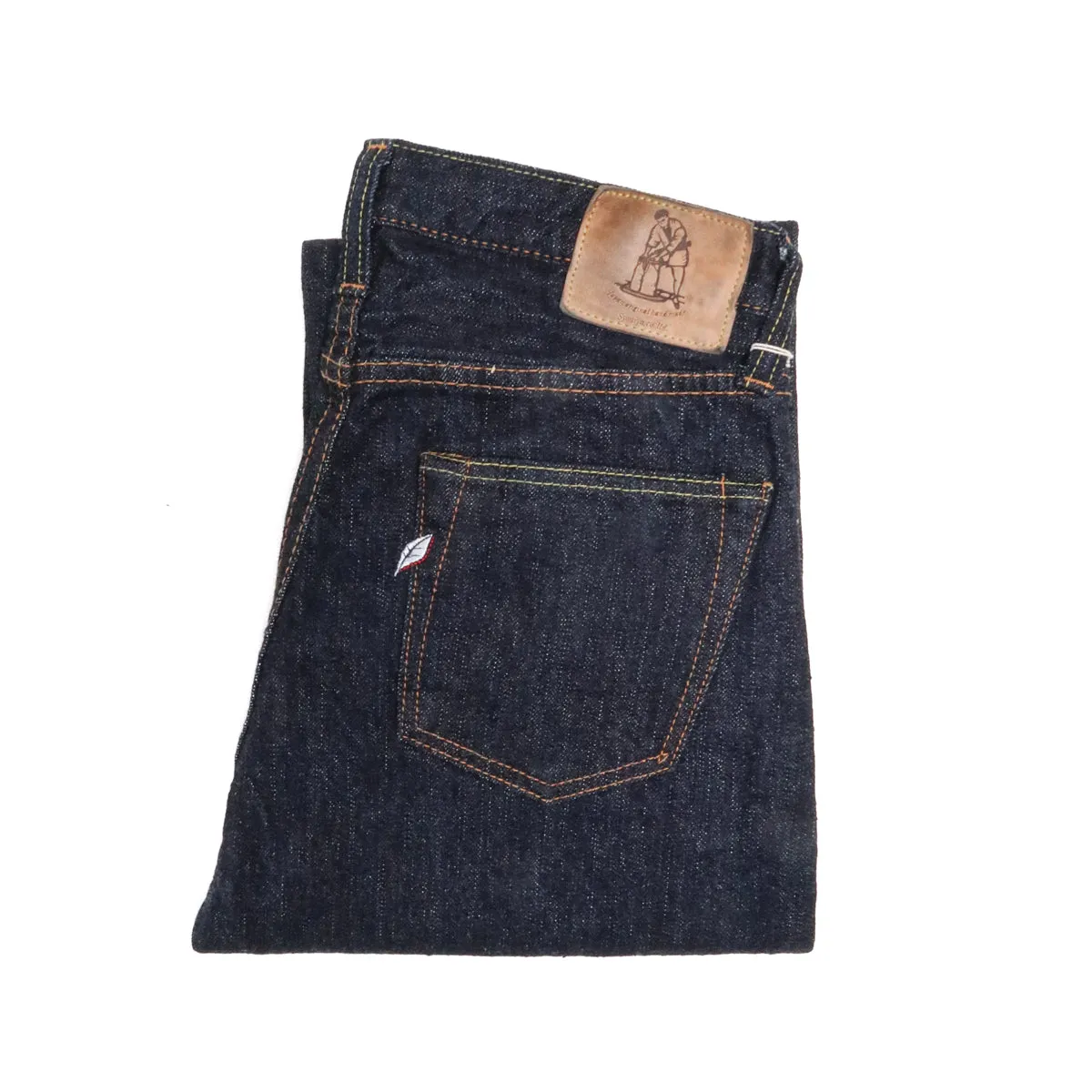 XX-003 14oz Selvedge Denim Regular Straight Indigo sold by Brooklyn Clothing Co.