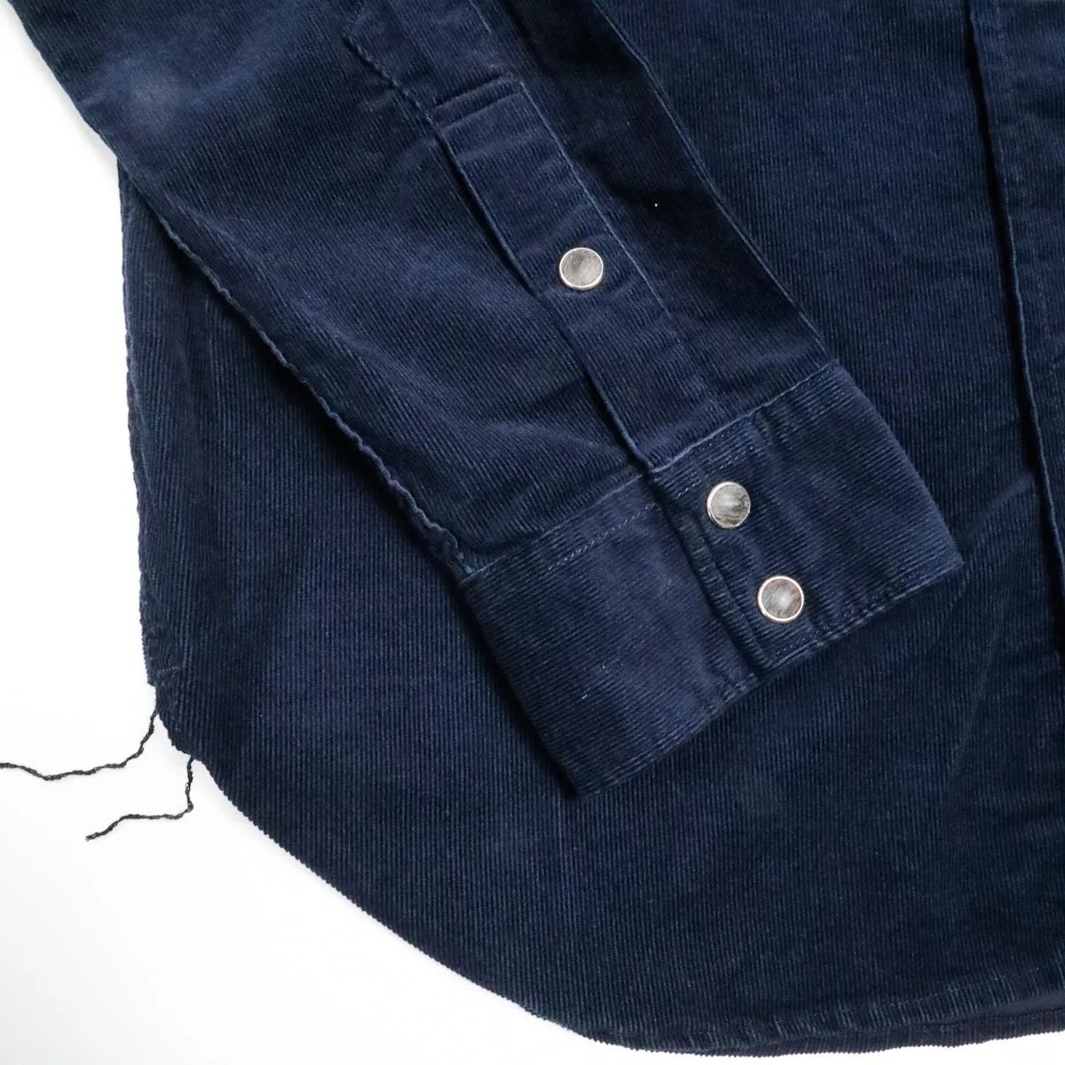 2230 Corduroy Curved Pocket Shirt Navy sold by Brooklyn Clothing Co. product image thumbnail 4