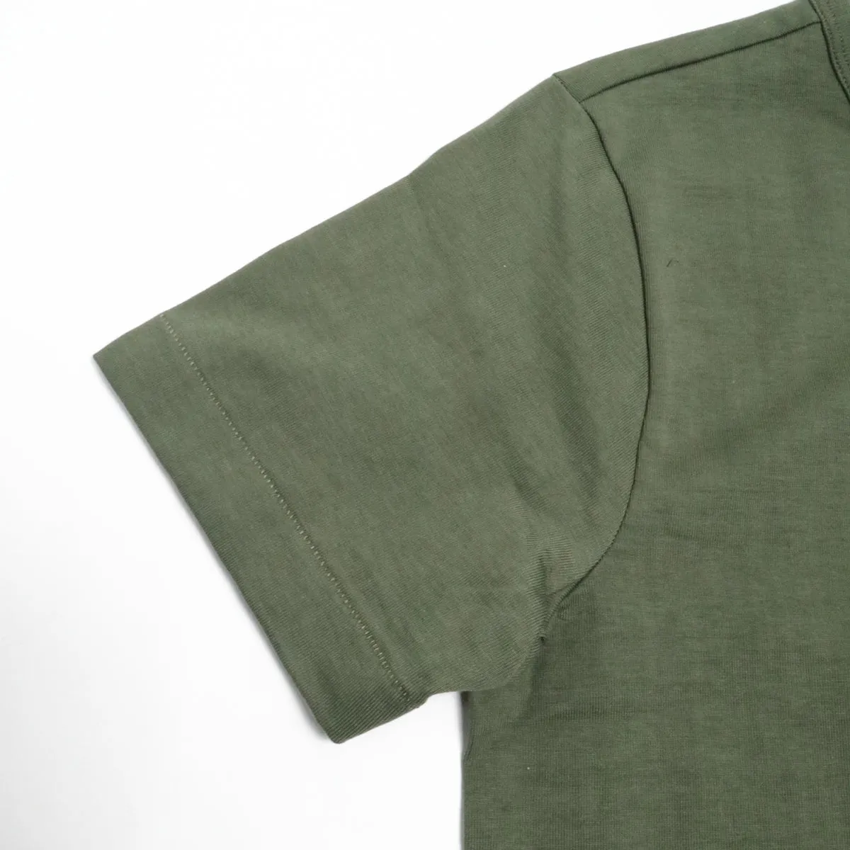 The Originals 215 Loopwheeled T-Shirt Classic Fit Army sold by Brooklyn Clothing Co. product image thumbnail 3