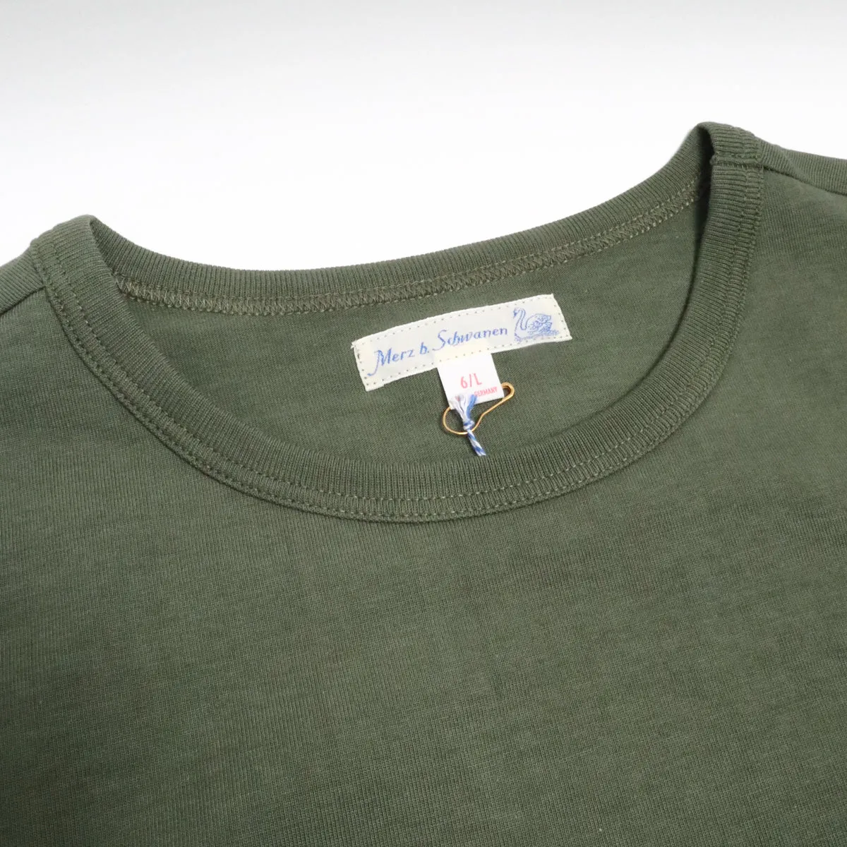 The Originals 215 Loopwheeled T-Shirt Classic Fit Army sold by Brooklyn Clothing Co. product image thumbnail 2