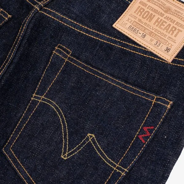 IH-888S-18 18oz Vintage Selvedge Denim Relaxed Taper Indigo sold by Brooklyn Clothing Co. product image thumbnail 5