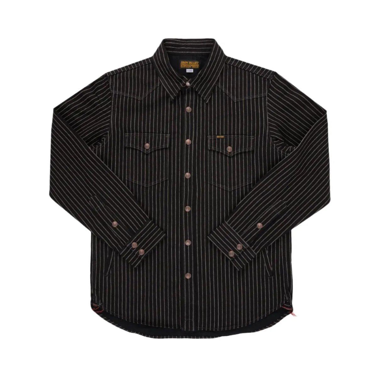 IHSH-227-BLK 12oz Wabash CPO Shirt Black sold by Brooklyn Clothing Co.