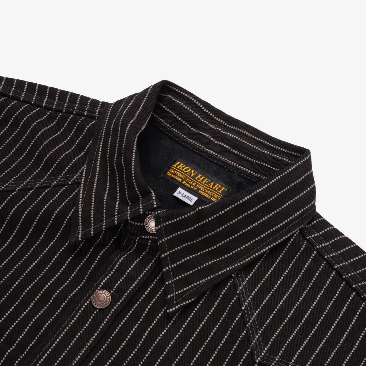 IHSH-227-BLK 12oz Wabash CPO Shirt Black sold by Brooklyn Clothing Co. product image thumbnail 3