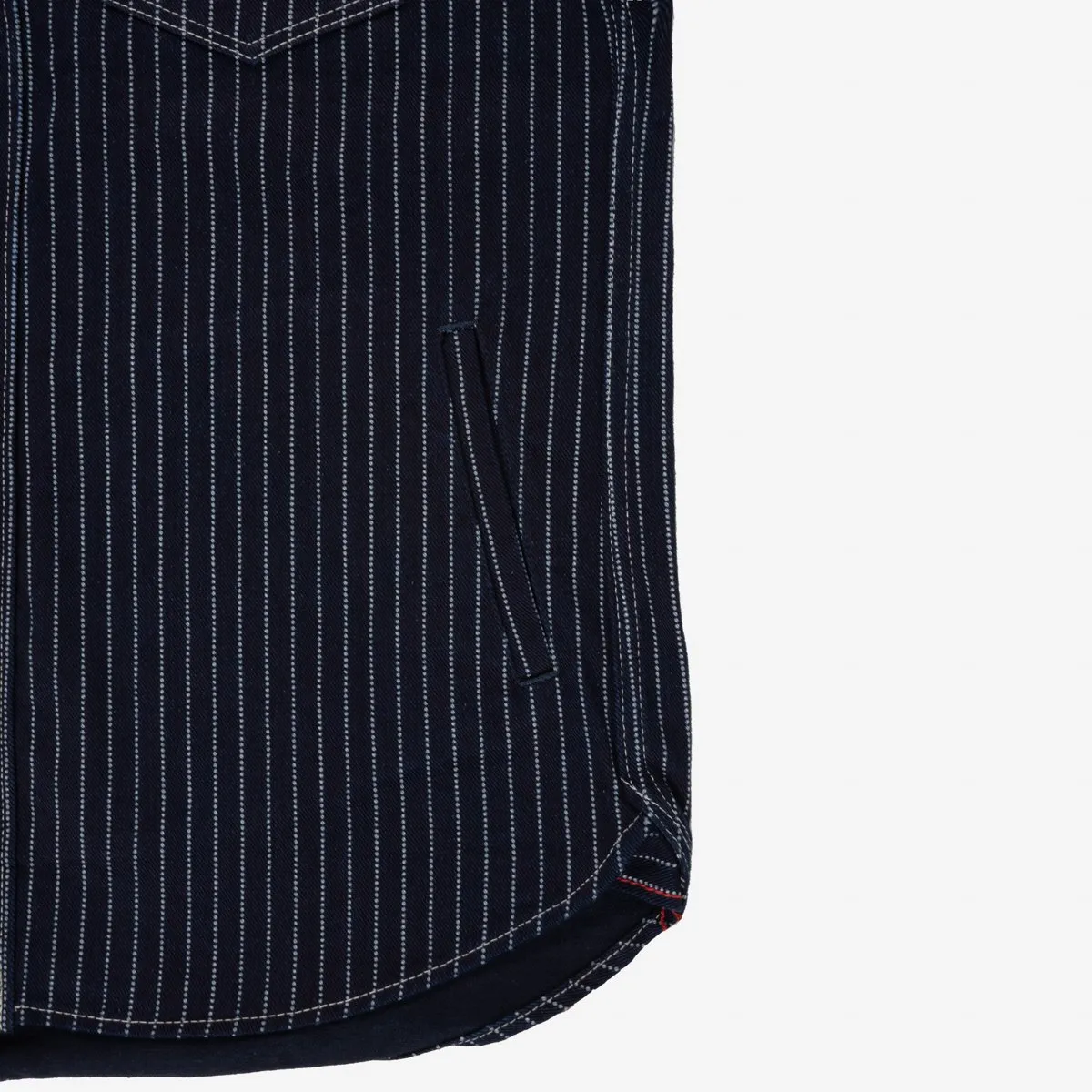 IHSH-227-IND 12oz Wabash CPO Shirt Indigo sold by Brooklyn Clothing Co. product image thumbnail 4