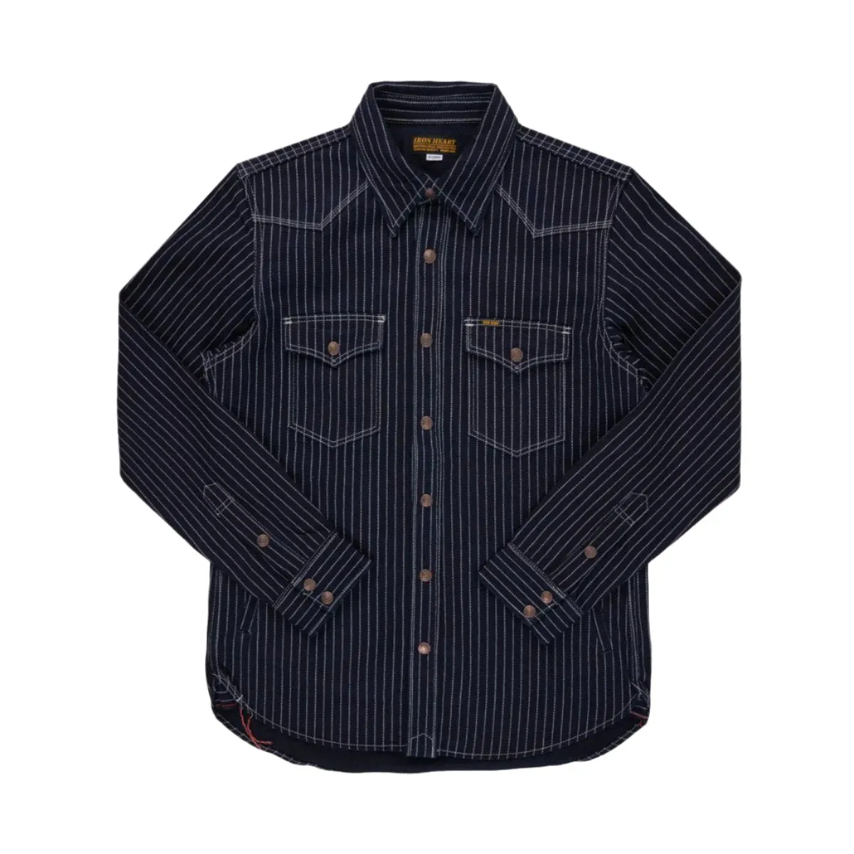IHSH-227-IND 12oz Wabash CPO Shirt Indigo sold by Brooklyn Clothing Co.