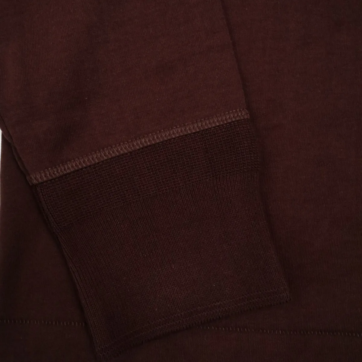 The Originals 206 Loopwheeled Longsleeve Henley Classic Fit Coffee sold by Brooklyn Clothing Co. product image thumbnail 4