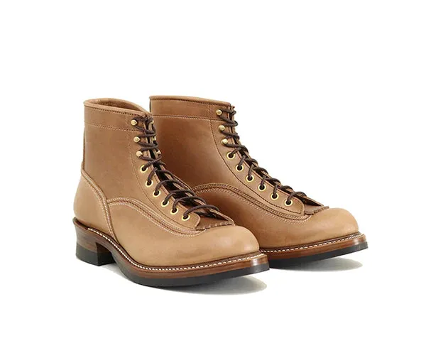 LK-004 Donkey Puncher Boot Horween CXL Natural sold by Brooklyn Clothing Co.