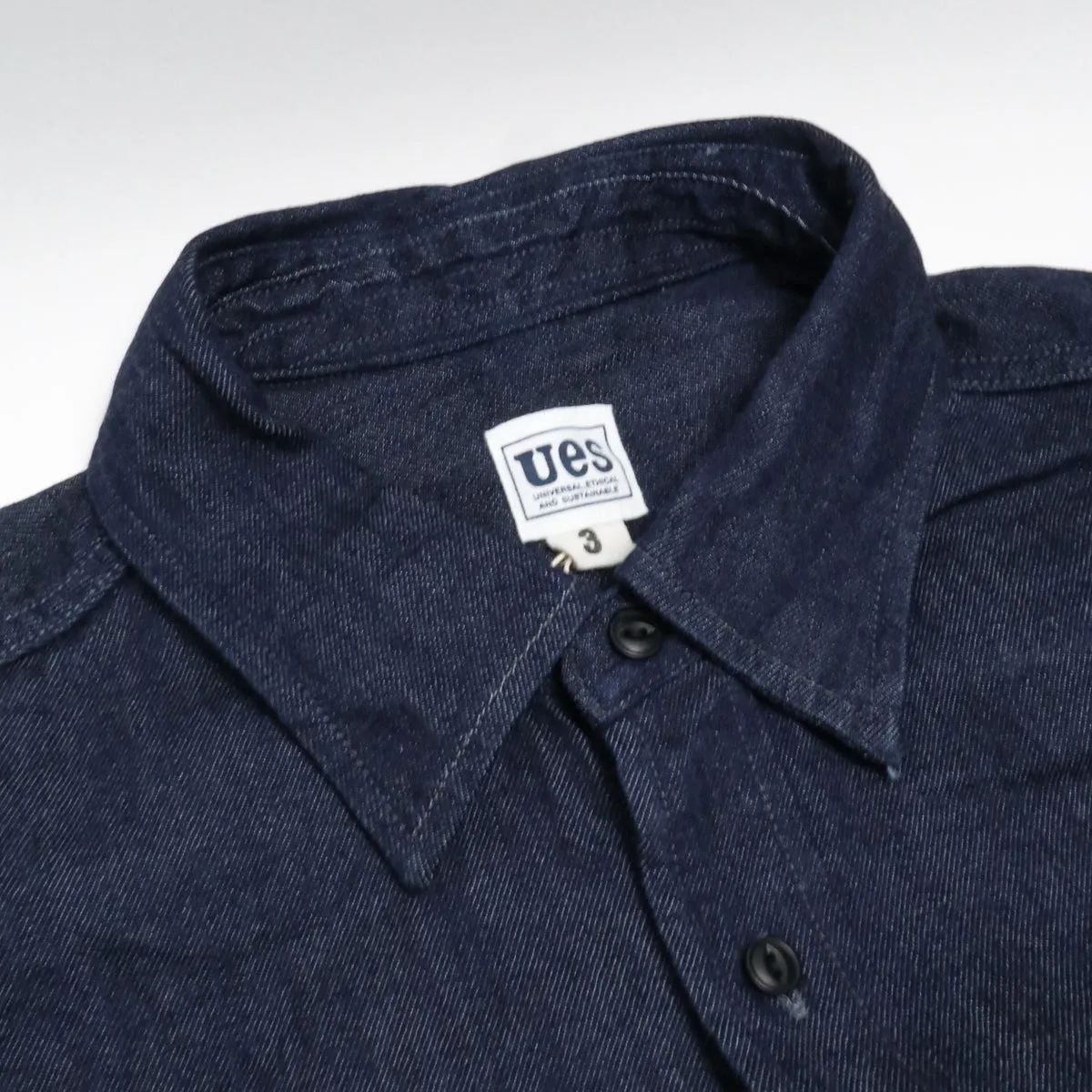 502511 100% Linen Selvedge Denim Shirt sold by Brooklyn Clothing Co. product image thumbnail 2