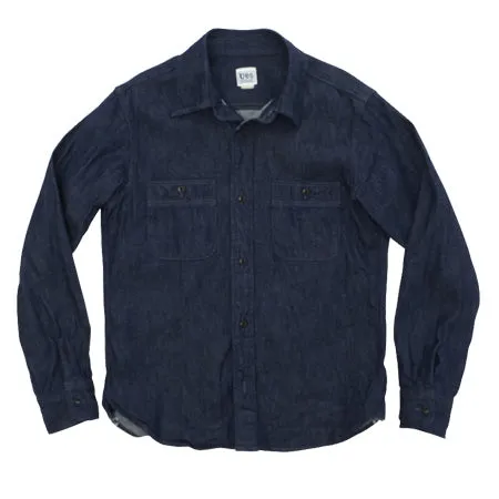 502510 100% Cotton Denim Shirt sold by Brooklyn Clothing Co.