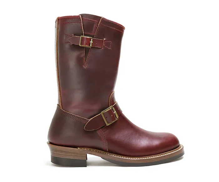 LK-003 Wabash Engineer Boots Horween CXL Burgundy sold by Brooklyn Clothing Co. product image thumbnail 4