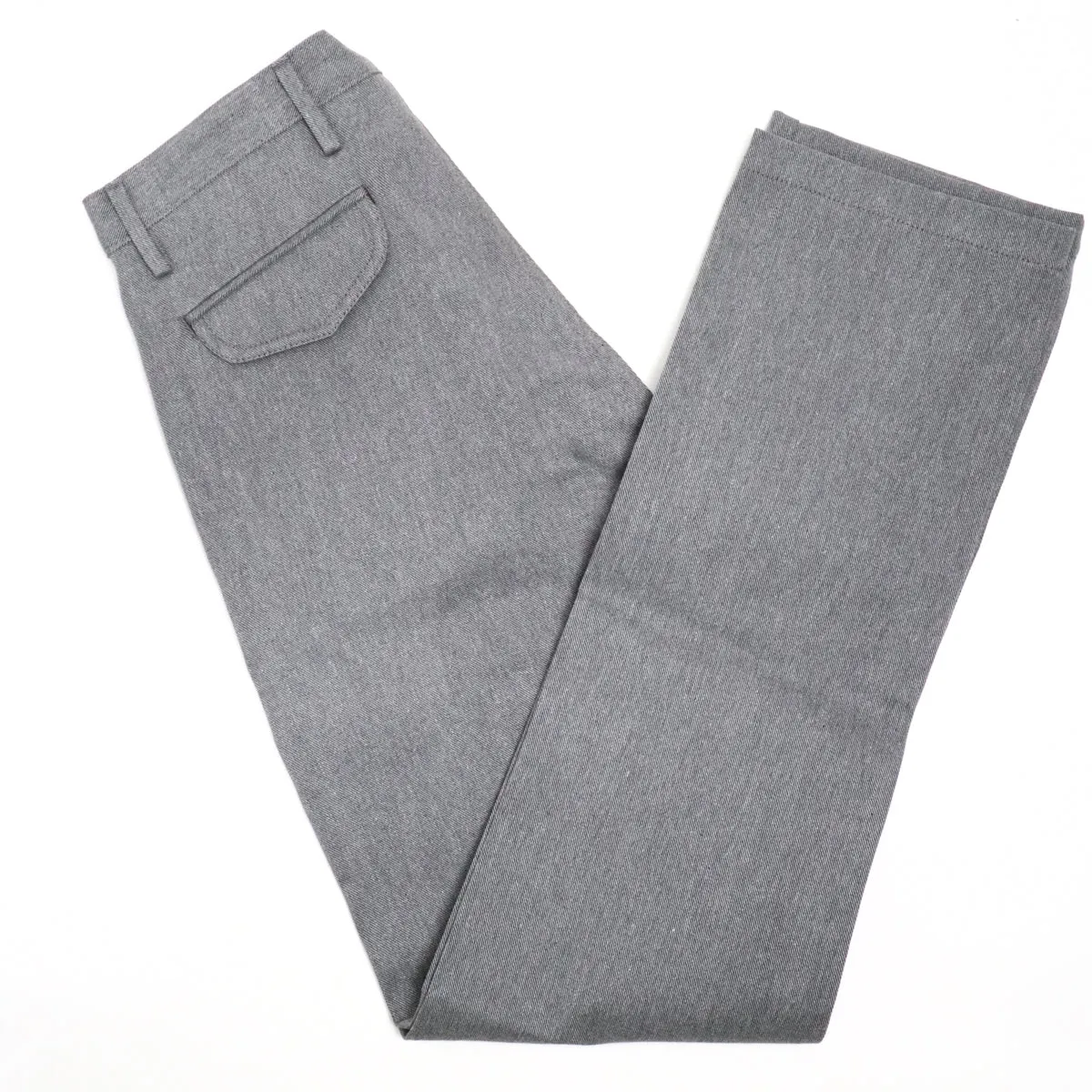 Officer High Trouser 12oz Heather Grey Selvedge Denim sold by Brooklyn Clothing Co. product image thumbnail 2