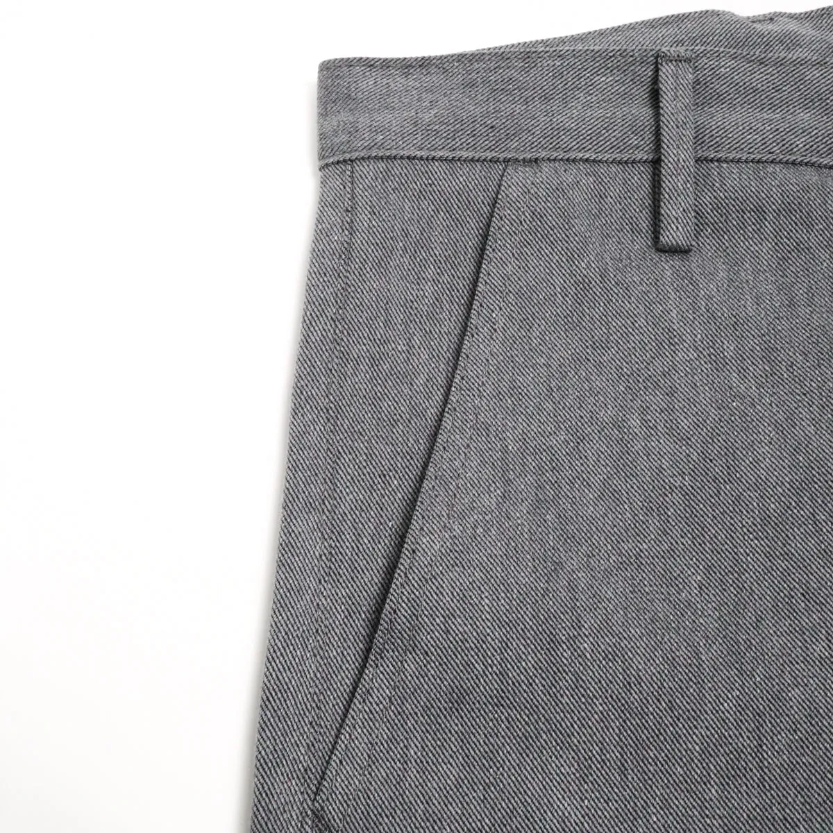 Officer High Trouser 12oz Heather Grey Selvedge Denim sold by Brooklyn Clothing Co. product image thumbnail 5