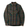 5714 Heavyweight Flannel Shirt Green sold by Brooklyn Clothing Co.