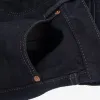 IH-666s-21OD 21oz Selvedge Denim Slim Straight Indigo Overdyed Black sold by Brooklyn Clothing Co.