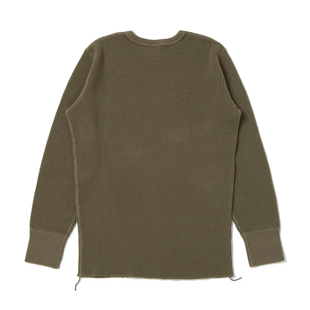 9936 Heavy Thermal Shirt Khaki sold by Brooklyn Clothing Co. product image thumbnail 2