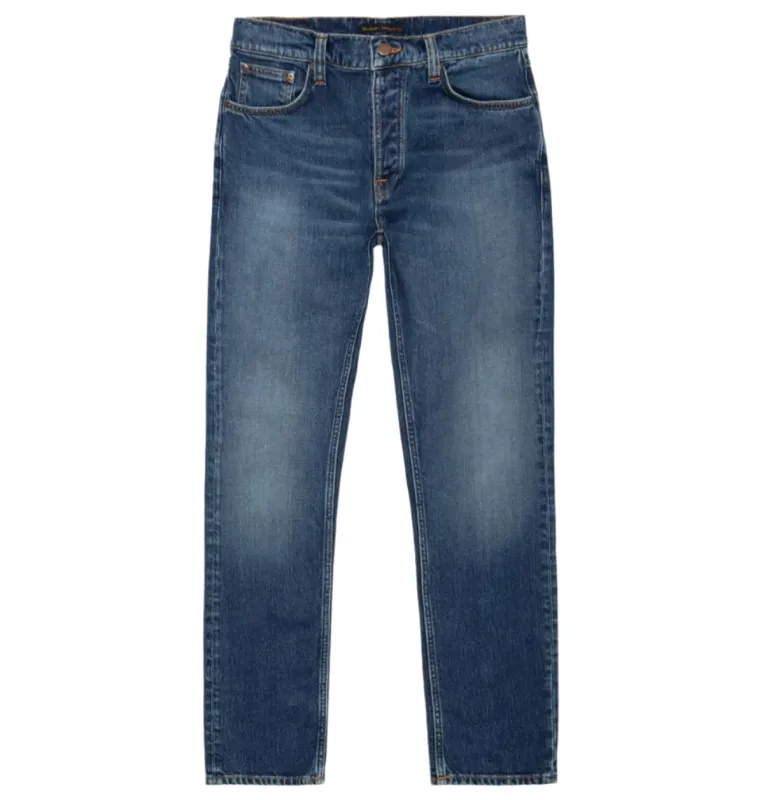 Solid Ollie Wild Blue made by Nudie Jeans