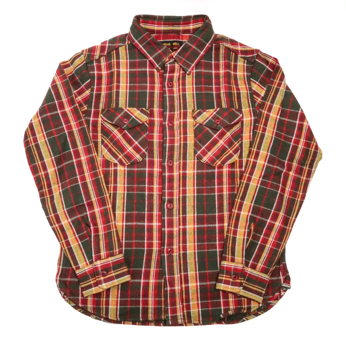 Heavy Flannel Shirt Red sold by Brooklyn Clothing Co.