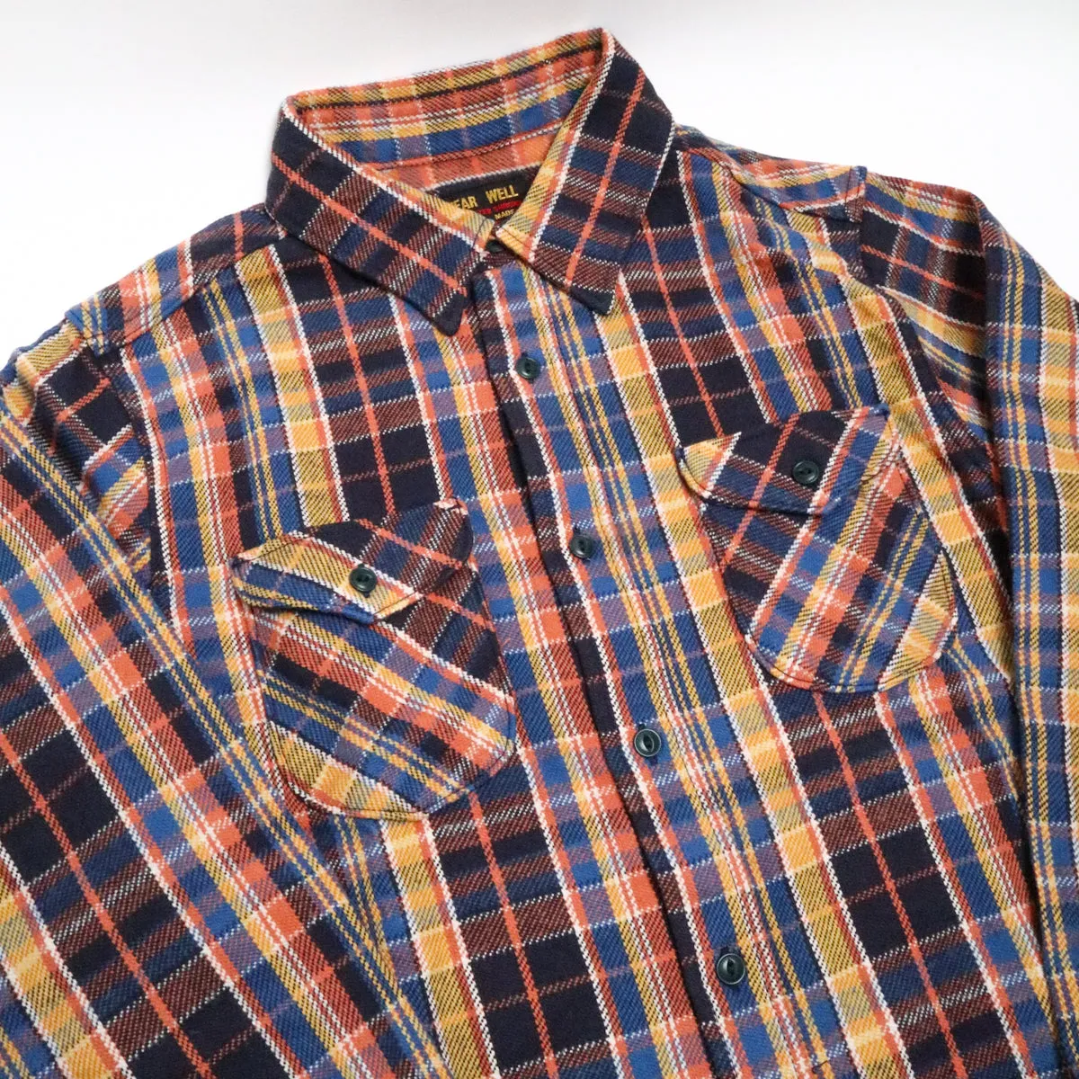 Heavy Flannel Shirt Blue sold by Brooklyn Clothing Co. product image thumbnail 3